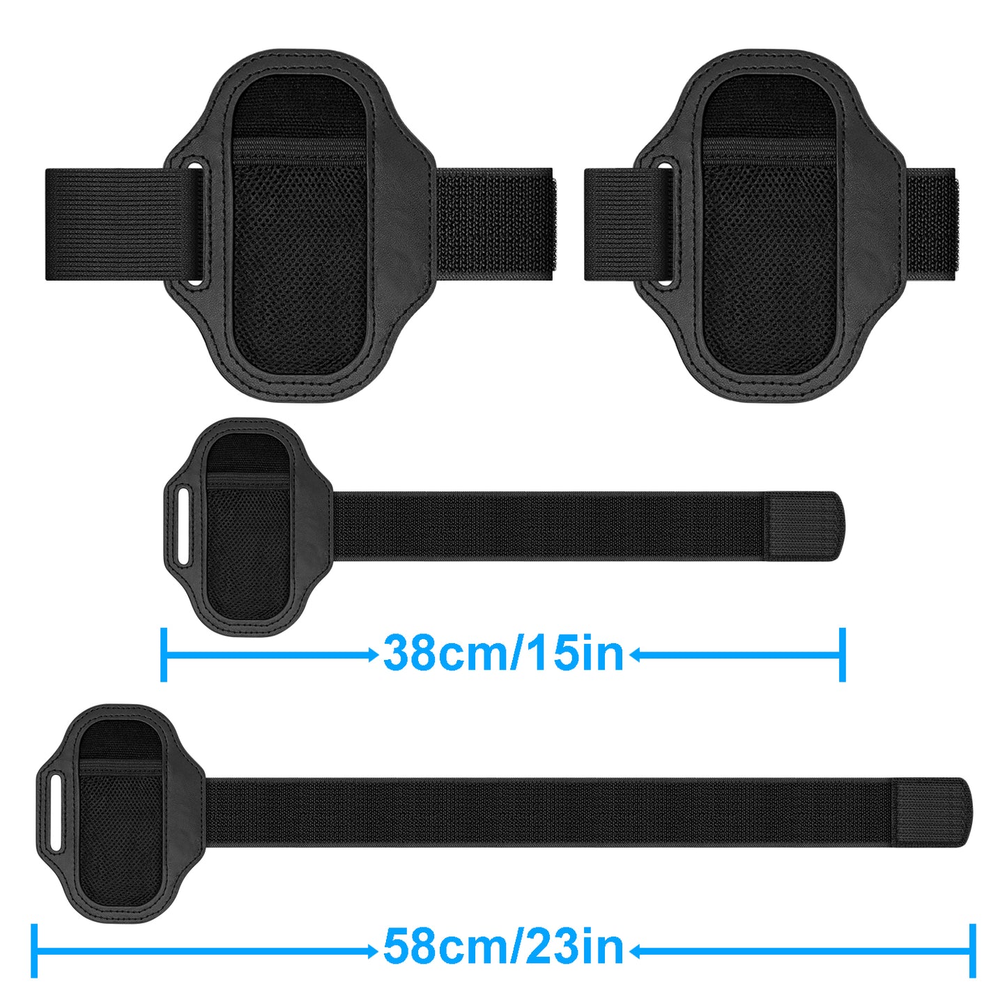 Leg Strap for Nintendo Switch Sports Play Soccer/Switch Ring Fit Adventure, for Joy Cons Switch OLED Model Controller Game Accessories,Adjustable Elastic Strap,Two Size for Adults & Children[2 Pack]