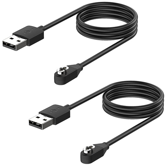 2 Pack 3.3FT Magnetic Charging Cable for AfterShokz Aeropex AS800 & OpenComm ASC100SG & Shokz OpenRun Pro mini Bone Conduction Wireless Bluetooth Headphones,Replacement Charger Cord for AfterShokz