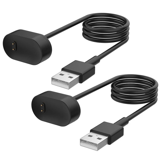 [2 Pack] Charger Cable for Fitbit Inspire HR, for Fitbit Inspire and for Fitbit Ace 2 Smartwatch, Replacement USB Charging Cord Accessories for Fitbit Inspire HR/for Fitbit Inspire (3.3 ft)