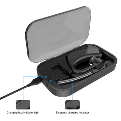 Power Charging Case Compatible with Plantronics Bluetooth Headset Voyager Legend, 2-in-1 Portable Charger Case with LED Status(Only Include The Charging Case)