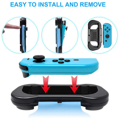 Wrist Bands Compatible with Just-Dance 2025 2024 2023/for Zumba Burn It Up for Nintendo Switch & Swith OLED Model for Joy-Cons,Adjustable Elastic Strap, Two Size for Adults & Children,2 Pack Black