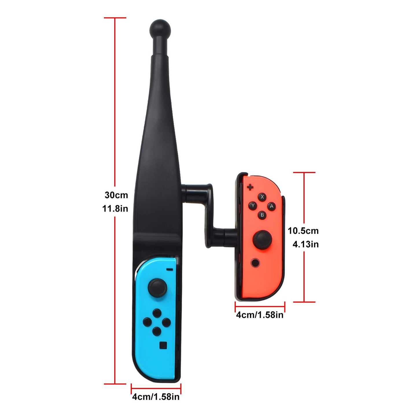 Fishing Rod for Nintendo Switch, Fishing Games Accessories Kit for Nintendo Switch/Switch OLED/Joy Con Bass Pro Shops-the Strike Championship Edition and Legendary Fishing-Standard Edition