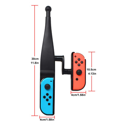 Fishing Rod for Nintendo Switch, Fishing Games Accessories Kit for Nintendo Switch/Switch OLED/Joy Con Bass Pro Shops-the Strike Championship Edition and Legendary Fishing-Standard Edition