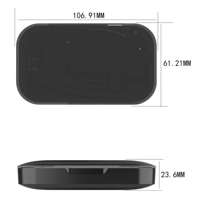 Power Charging Case Compatible with Plantronics Bluetooth Headset Voyager Legend, 2-in-1 Portable Charger Case with LED Status(Only Include The Charging Case)