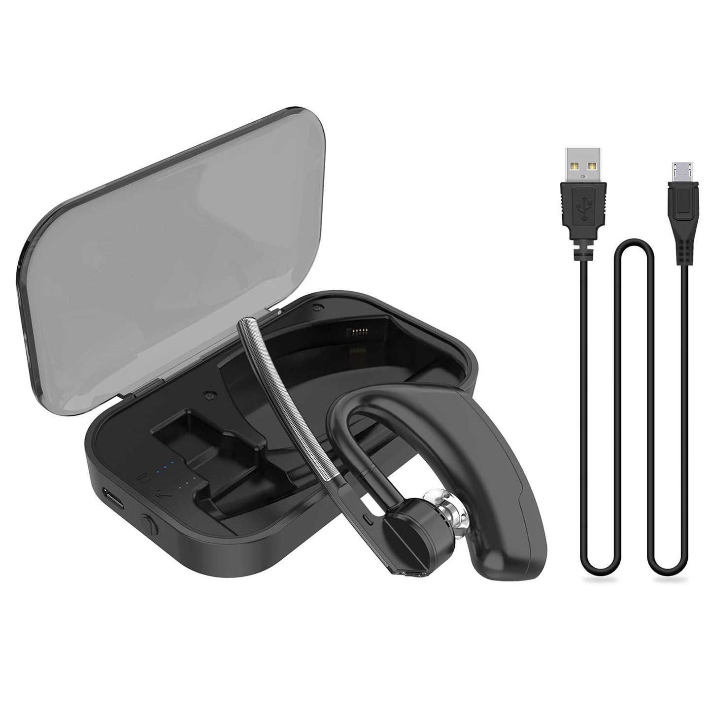 Power Charging Case Compatible with Plantronics Bluetooth Headset Voyager Legend, 2-in-1 Portable Charger Case with LED Status(Only Include The Charging Case)